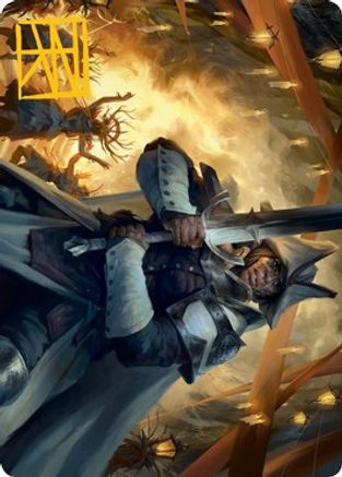 Ritual Guardian Art Card (Gold-Stamped Signature) (ASMID-018) [Art Series: Innistrad: Midnight Hunt]