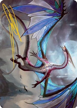 Moonveil Regent Art Card (Gold-Stamped Signature) (ASMID-044) [Art Series: Innistrad: Midnight Hunt]