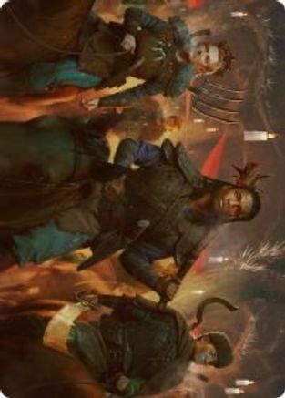 Candlelit Cavalry Art Card (ASMID-048) [Art Series: Innistrad: Midnight Hunt]