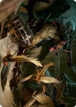 Wing Shredder Art Card (ASMID-055) [Art Series: Innistrad: Midnight Hunt]
