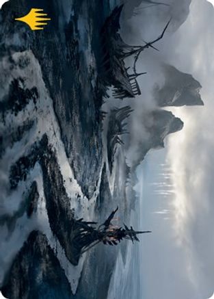 Shipwreck Marsh Art Card (Gold-Stamped Signature) (ASMID-075) [Art Series: Innistrad: Midnight Hunt]
