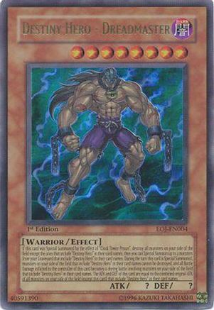 Destiny Hero - Dreadmaster (Ultra Rare) (EOJ-EN004) - Enemy of Justice Unlimited