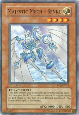 Majestic Mech - Senku (Common) (EOJ-EN014) - Enemy of Justice Unlimited
