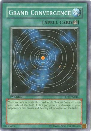 Grand Convergence (Common) (EOJ-EN046) - Enemy of Justice 1st Edition