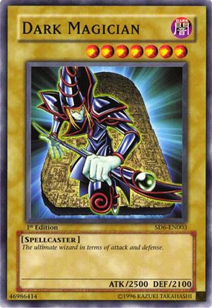 Dark Magician (Common) (SD6-EN003) - Structure Deck: Spellcaster's Judgment 1st Edition