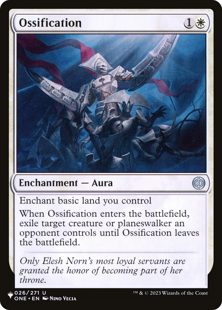 Ossification (LIST-026/271) [The List]
