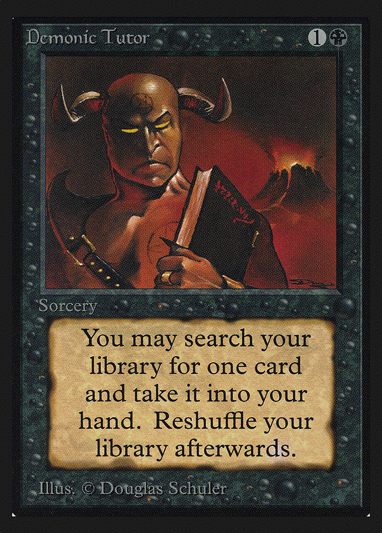 Demonic Tutor (CE) [Collectors' Edition]