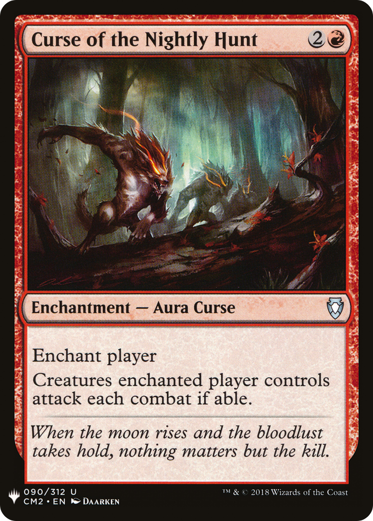 Curse of the Nightly Hunt (LIST-090) [The List]