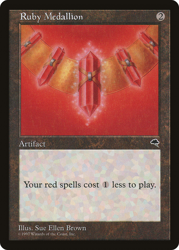 Ruby Medallion (TMP-305) [Tempest]