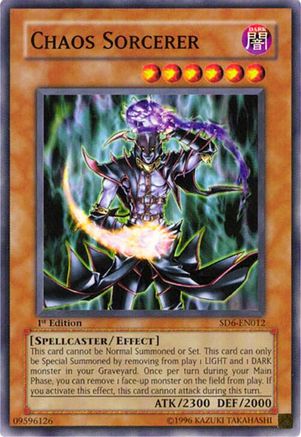 Chaos Sorcerer (Common) (SD6-EN012) - Structure Deck: Spellcaster's Judgment Unlimited