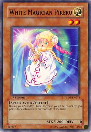White Magician Pikeru (Common) (SD6-EN013) - Structure Deck: Spellcaster's Judgment Unlimited