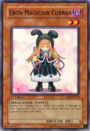 Ebon Magician Curran (Common) (SD6-EN015) - Structure Deck: Spellcaster's Judgment 1st Edition