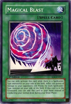 Magical Blast (Common) (SD6-EN017) - Structure Deck: Spellcaster's Judgment Unlimited