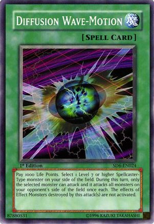 Diffusion Wave-Motion (Common) (SD6-EN024) - Structure Deck: Spellcaster's Judgment Unlimited