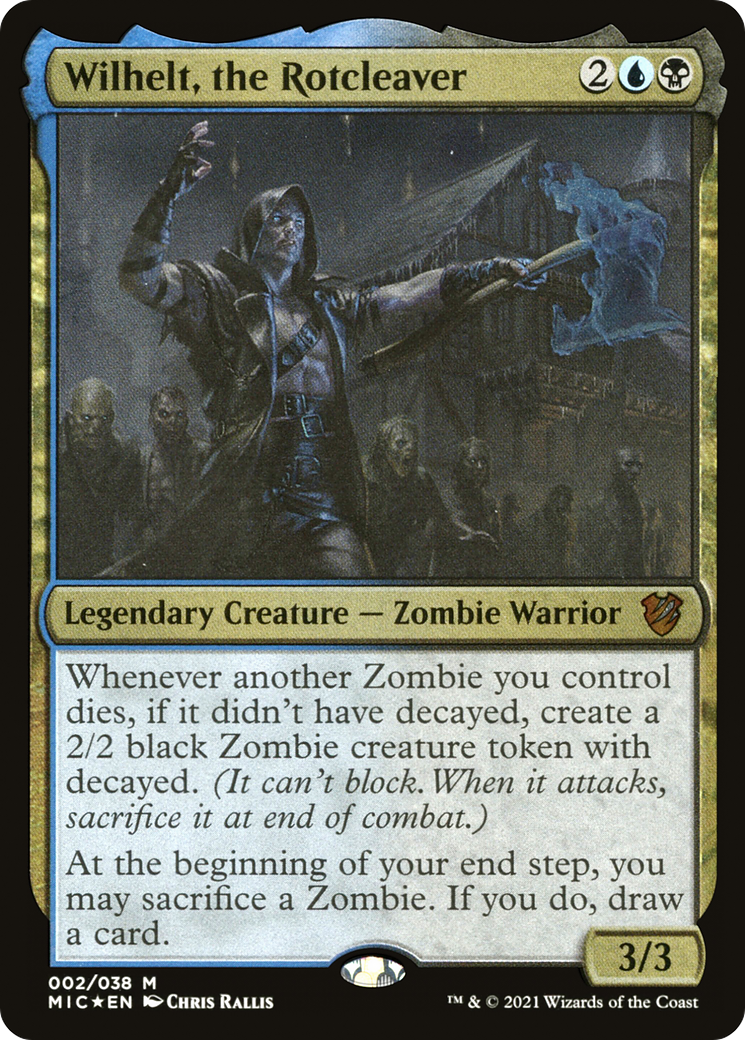 Wilhelt, the Rotcleaver (MIC-002) [Midnight Hunt Commander] Foil