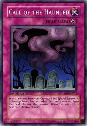 Call Of The Haunted (Common) (SD6-EN032) - Structure Deck: Spellcaster's Judgment Unlimited