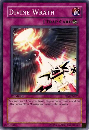 Divine Wrath (Common) (SD6-EN035) - Structure Deck: Spellcaster's Judgment 1st Edition