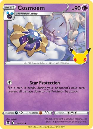 Cosmoem (014/025) [Celebrations] Holofoil - Holo Rare