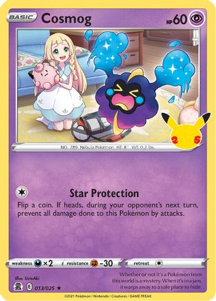 Cosmog (013/025) [Celebrations] Holofoil - Holo Rare