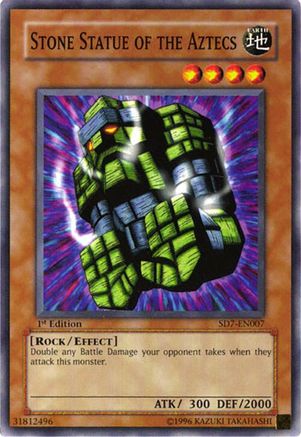 Stone Statue of the Aztecs (Common) (SD7-EN007) - Structure Deck: Invincible Fortress Unlimited