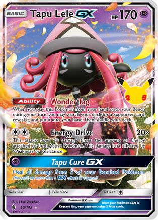 Tapu Lele GX (060/145) [Celebrations Classic Collection] Holofoil - Classic Collection