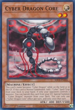 Cyber Dragon Core (Common) (SDCS-EN008) - Structure Deck: Cyber Strike Unlimited