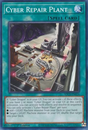 Cyber Repair Plant (Common) (SDCS-EN024) - Structure Deck: Cyber Strike Unlimited