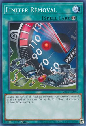 Limiter Removal (Common) (SDCS-EN033) - Structure Deck: Cyber Strike Unlimited