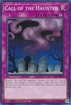 Call of the Haunted (Common) (SDCS-EN038) - Structure Deck: Cyber Strike Unlimited