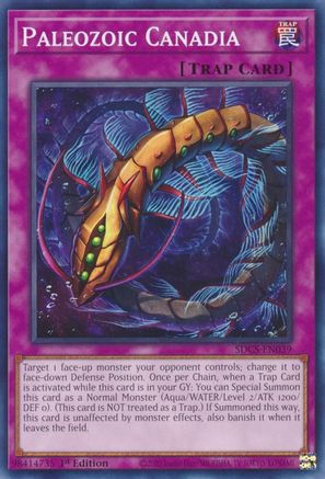 Paleozoic Canadia (Common) (SDCS-EN039) - Structure Deck: Cyber Strike 1st Edition