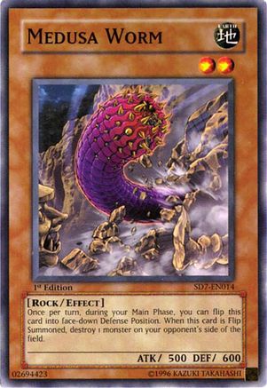 Medusa Worm (Common) (SD7-EN014) - Structure Deck: Invincible Fortress 1st Edition