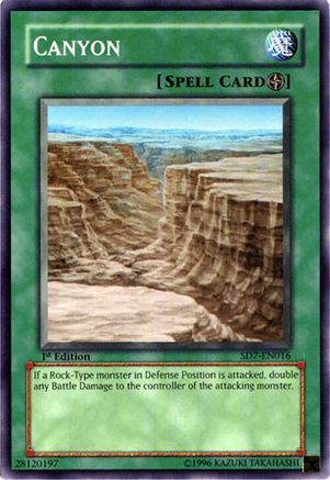Canyon (Common) (SD7-EN016) - Structure Deck: Invincible Fortress 1st Edition