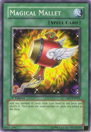 Magical Mallet (Common) (SD7-EN021) - Structure Deck: Invincible Fortress 1st Edition