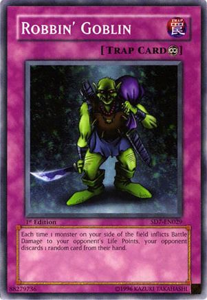 Robbin' Goblin (Common) (SD7-EN029) - Structure Deck: Invincible Fortress 1st Edition