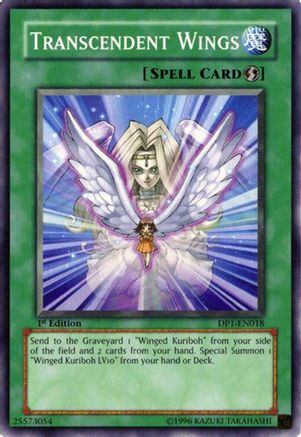 Transcendent Wings (Common) (DP1-EN018) - Duelist Pack 1: Jaden Yuki Unlimited