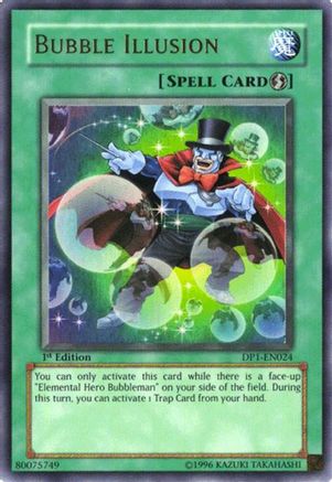 Bubble Illusion (Ultra Rare) (DP1-EN024) - Duelist Pack 1: Jaden Yuki Unlimited