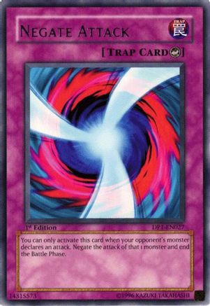 Negate Attack (Rare) (DP1-EN027) - Duelist Pack 1: Jaden Yuki 1st Edition