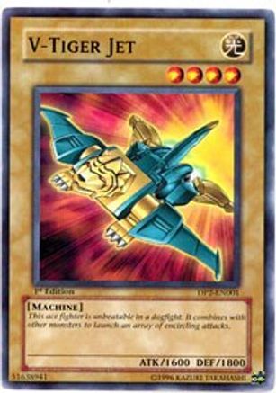 V-Tiger Jet (Common) (DP2-EN001) - Duelist Pack 2: Chazz Princeton Unlimited