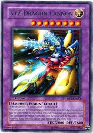 XYZ-Dragon Cannon (Rare) (DP2-EN014) - Duelist Pack 2: Chazz Princeton 1st Edition