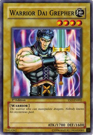 Warrior Dai Grepher (Common) (YSD-EN002) - Starter Deck 2006 Unlimited