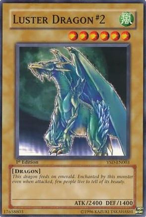 Luster Dragon #2 (Common) (YSD-EN003) - Starter Deck 2006 Unlimited