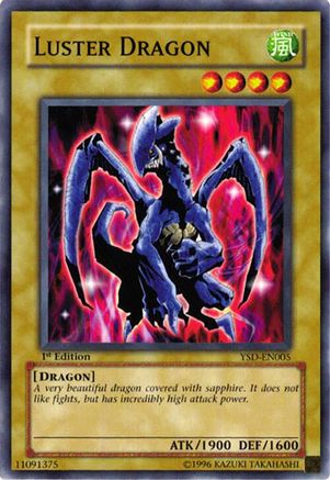 Luster Dragon (Common) (YSD-EN005) - Starter Deck 2006 1st Edition
