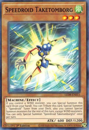 Speedroid Taketomborg (Common) (LED8-EN011) - Legendary Duelists: Synchro Storm 1st Edition