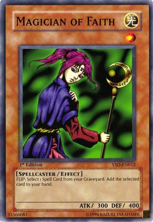 Magician of Faith (Common) (YSD-EN012) - Starter Deck 2006 Unlimited