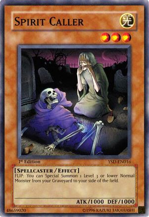 Spirit Caller (Common) (YSD-EN016) - Starter Deck 2006 Unlimited