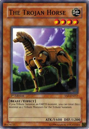 The Trojan Horse (Common) (YSD-EN017) - Starter Deck 2006 1st Edition