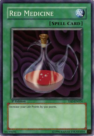 Red Medicine (Common) (YSD-EN024) - Starter Deck 2006 1st Edition