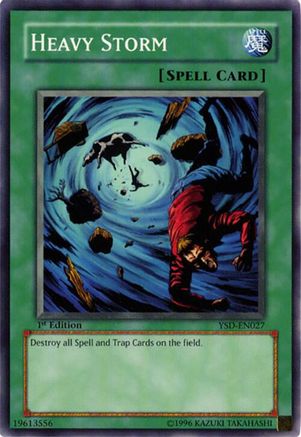 Heavy Storm (Common) (YSD-EN027) - Starter Deck 2006 Unlimited
