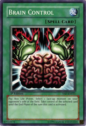 Brain Control (Common) (YSD-EN031) - Starter Deck 2006 1st Edition