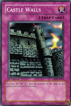 Castle Walls (Common) (YSD-EN033) - Starter Deck 2006 1st Edition